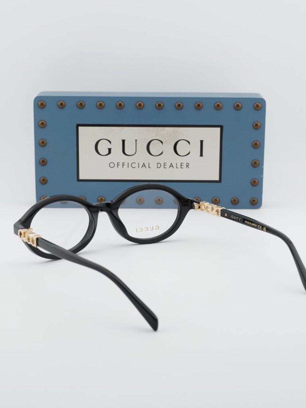 Gucci GG2153O 001 Oval Women Eyeglasses 51mm - Black - Picture 4 of 12
